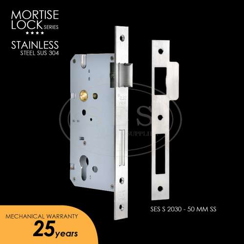 MORTISE LOCK SES S2030 – 50 MM SS