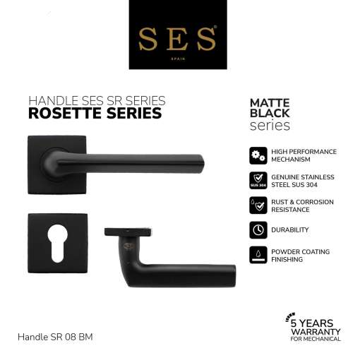 DOOR HANDLE SES SR 08 BM
