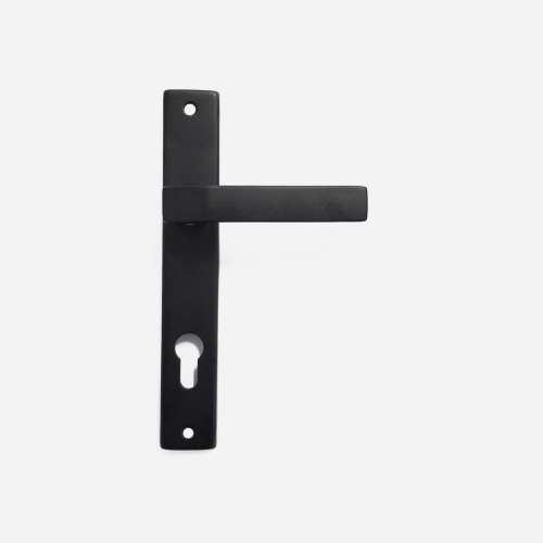 DOOR HANDLE SES ALUMINIUM 218 BLACK