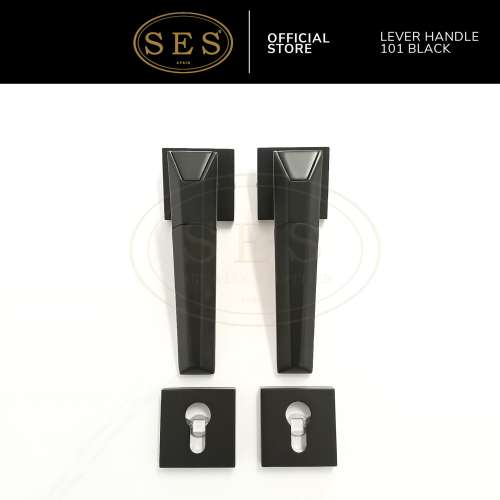 GAGANG PINTU – DOOR HANDLE SES 101 BLACK (R)