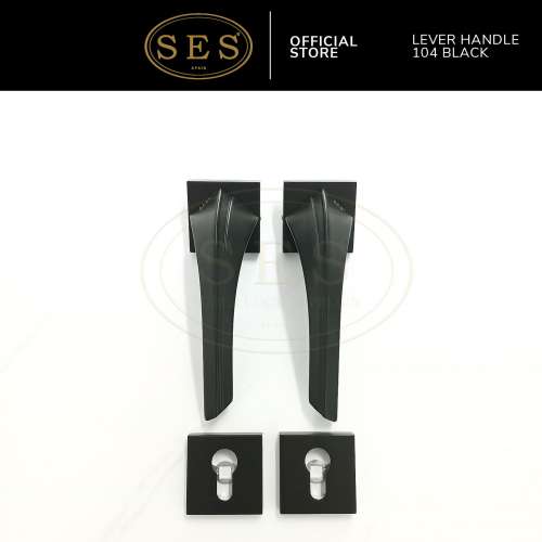 GAGANG PINTU – DOOR HANDLE SES 104 BLACK (R)
