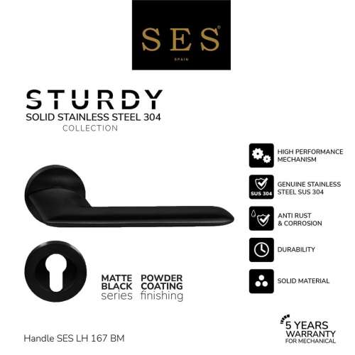 GAGANG PINTU – DOOR HANDLE SES LH 167 BM