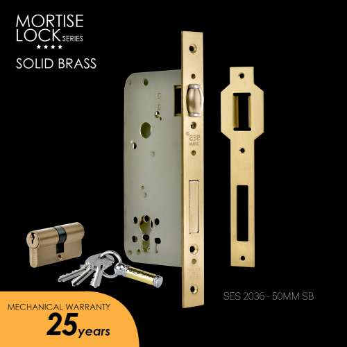 BODY KUNCI – MORTISE LOCK SES ROLLER 2036 – 50 MM SB
